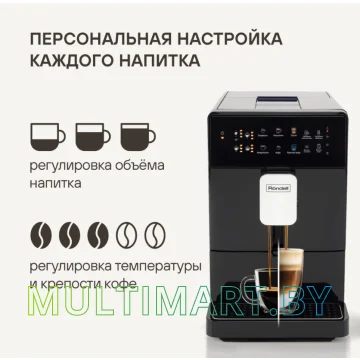 Кофемашина Rondell RDE-1115 (черный) картинка 8